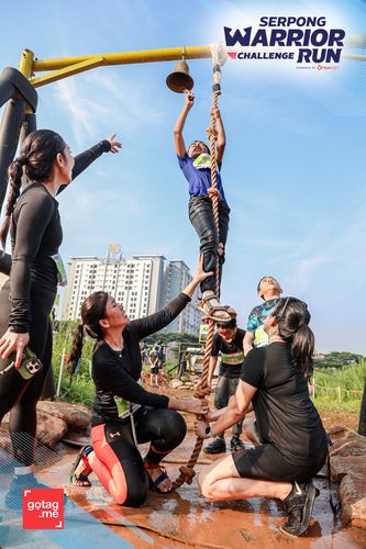 Race photo from SERPONG WARRIOR CHALLENGE RUN