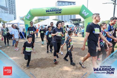 Race photo from SERPONG WARRIOR CHALLENGE RUN