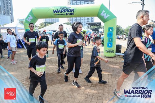 Race photo from SERPONG WARRIOR CHALLENGE RUN