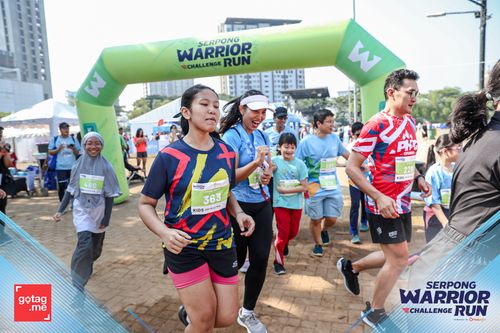 Race photo from SERPONG WARRIOR CHALLENGE RUN