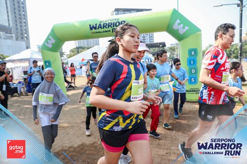 Race photo from SERPONG WARRIOR CHALLENGE RUN