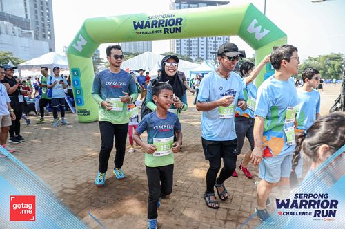 Race photo from SERPONG WARRIOR CHALLENGE RUN