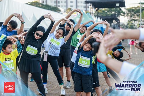 Race photo from SERPONG WARRIOR CHALLENGE RUN