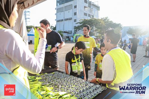 Race photo from SERPONG WARRIOR CHALLENGE RUN