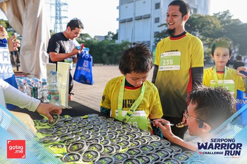 Race photo from SERPONG WARRIOR CHALLENGE RUN