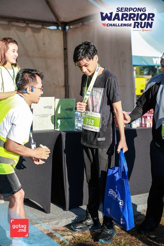 Race photo from SERPONG WARRIOR CHALLENGE RUN