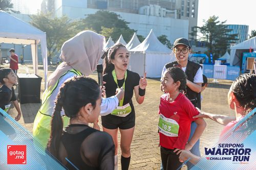 Race photo from SERPONG WARRIOR CHALLENGE RUN