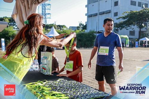 Race photo from SERPONG WARRIOR CHALLENGE RUN