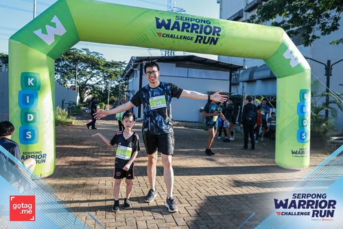 Race photo from SERPONG WARRIOR CHALLENGE RUN