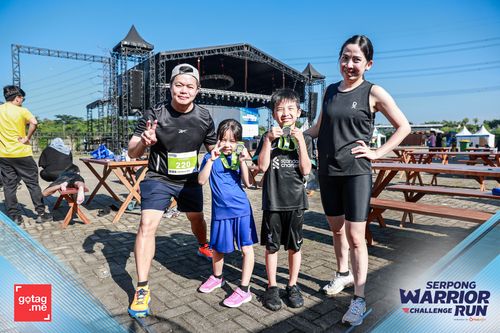 Race photo from SERPONG WARRIOR CHALLENGE RUN
