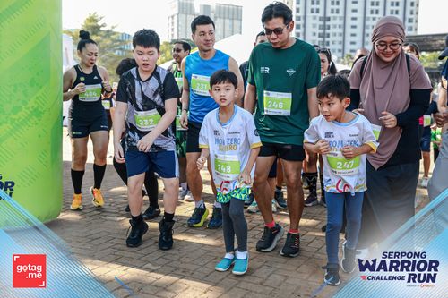 Race photo from SERPONG WARRIOR CHALLENGE RUN