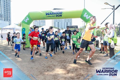 Race photo from SERPONG WARRIOR CHALLENGE RUN