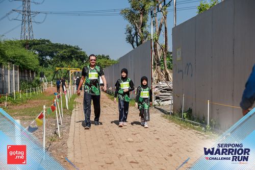 Race photo from SERPONG WARRIOR CHALLENGE RUN