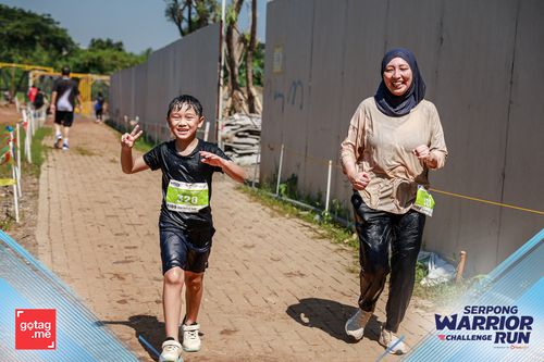 Race photo from SERPONG WARRIOR CHALLENGE RUN