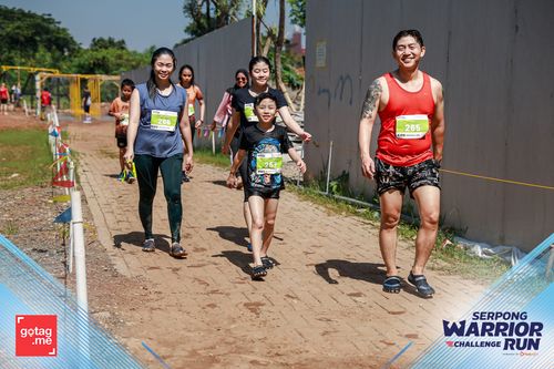 Race photo from SERPONG WARRIOR CHALLENGE RUN