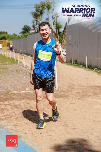 Race photo from SERPONG WARRIOR CHALLENGE RUN