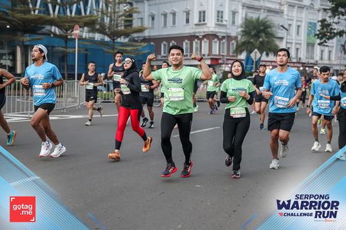 Race photo from SERPONG WARRIOR CHALLENGE RUN