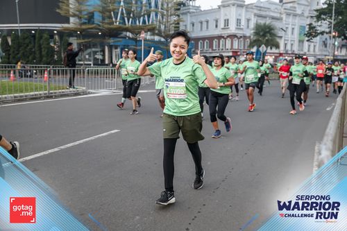 Race photo from SERPONG WARRIOR CHALLENGE RUN