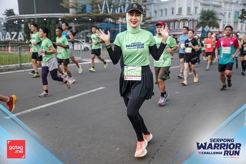 Race photo from SERPONG WARRIOR CHALLENGE RUN