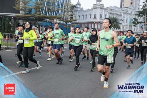 Race photo from SERPONG WARRIOR CHALLENGE RUN