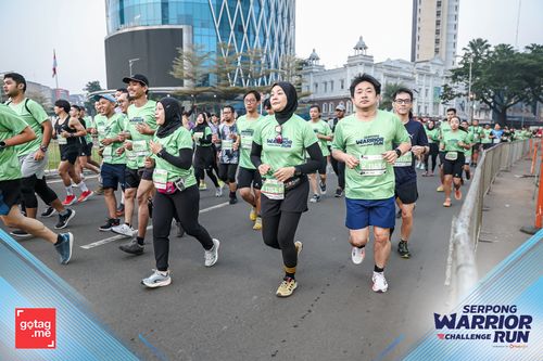 Race photo from SERPONG WARRIOR CHALLENGE RUN
