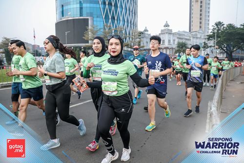 Race photo from SERPONG WARRIOR CHALLENGE RUN