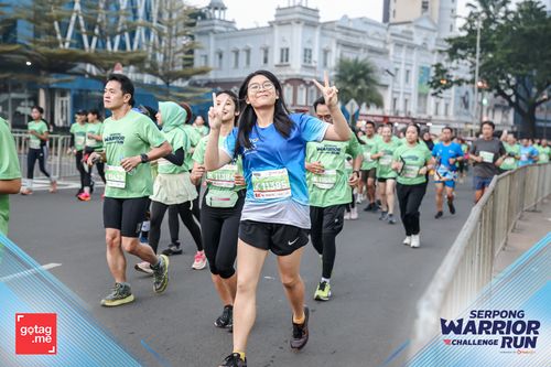 Race photo from SERPONG WARRIOR CHALLENGE RUN