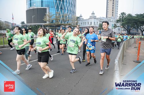 Race photo from SERPONG WARRIOR CHALLENGE RUN