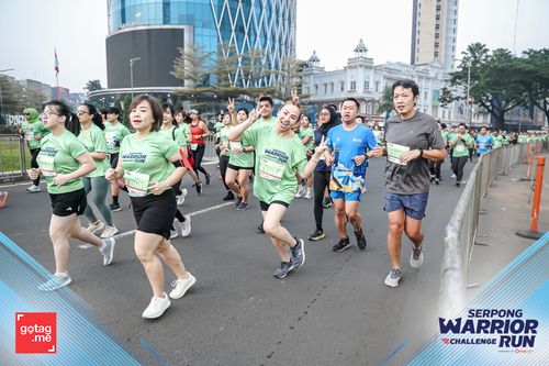 Race photo from SERPONG WARRIOR CHALLENGE RUN