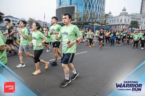 Race photo from SERPONG WARRIOR CHALLENGE RUN