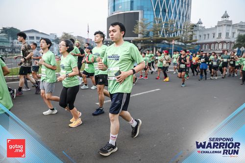 Race photo from SERPONG WARRIOR CHALLENGE RUN
