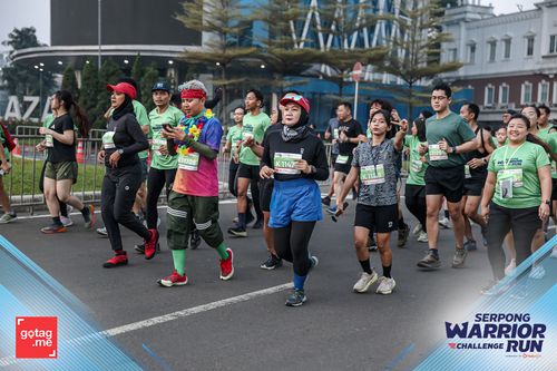 Race photo from SERPONG WARRIOR CHALLENGE RUN