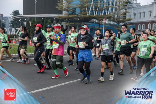 Race photo from SERPONG WARRIOR CHALLENGE RUN