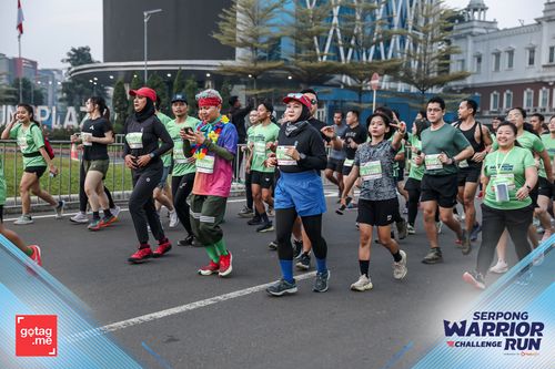 Race photo from SERPONG WARRIOR CHALLENGE RUN