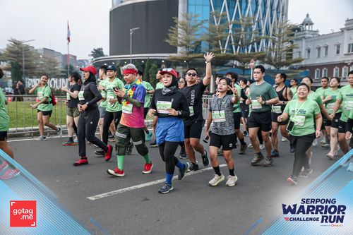 Race photo from SERPONG WARRIOR CHALLENGE RUN