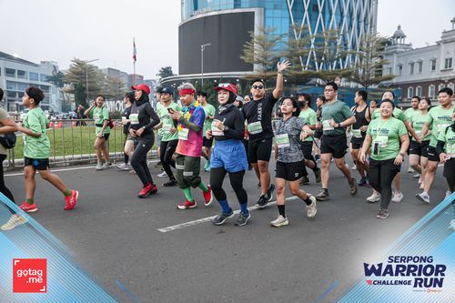 Race photo from SERPONG WARRIOR CHALLENGE RUN
