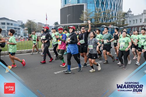 Race photo from SERPONG WARRIOR CHALLENGE RUN