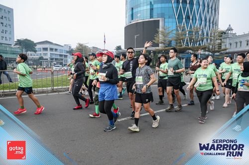 Race photo from SERPONG WARRIOR CHALLENGE RUN