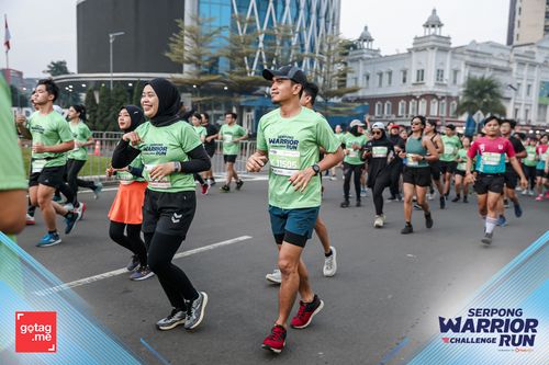 Race photo from SERPONG WARRIOR CHALLENGE RUN