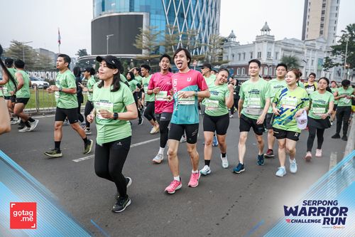 Race photo from SERPONG WARRIOR CHALLENGE RUN