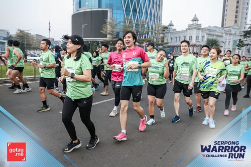 Race photo from SERPONG WARRIOR CHALLENGE RUN