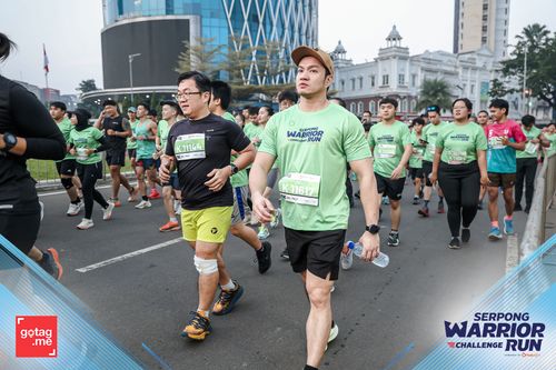 Race photo from SERPONG WARRIOR CHALLENGE RUN