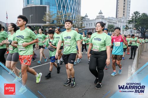 Race photo from SERPONG WARRIOR CHALLENGE RUN