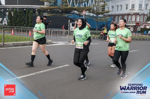 Race photo from SERPONG WARRIOR CHALLENGE RUN