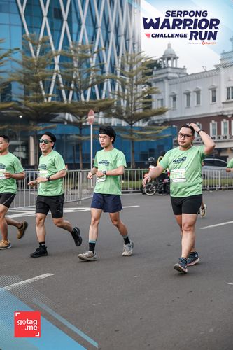 Race photo from SERPONG WARRIOR CHALLENGE RUN