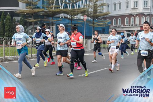 Race photo from SERPONG WARRIOR CHALLENGE RUN