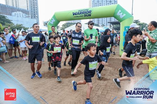 Race photo from SERPONG WARRIOR CHALLENGE RUN