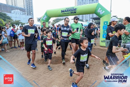 Race photo from SERPONG WARRIOR CHALLENGE RUN