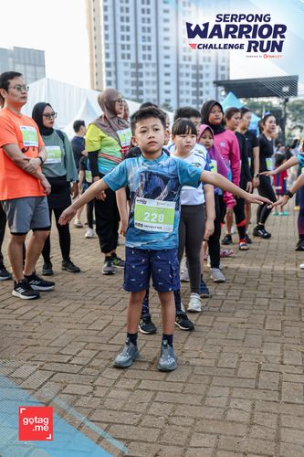 Race photo from SERPONG WARRIOR CHALLENGE RUN