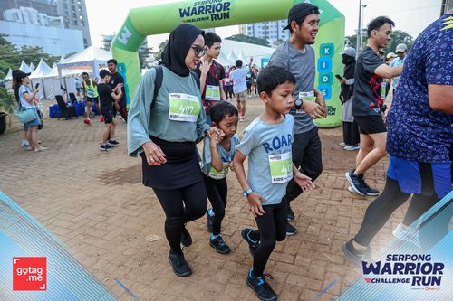 Race photo from SERPONG WARRIOR CHALLENGE RUN